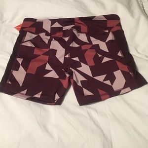 Oiselle Fancy Stride Shorts NWT